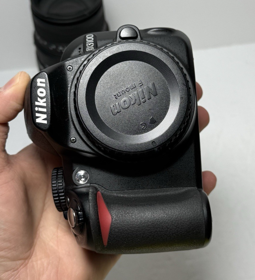 Nikon D3100 Digital SLR Camera with  Sigma 70-300mm DG Lens 34054 Shutter #1