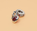PANDORA Charm Sterling Silver ALE S925 RED NOSE REINDEER MURANO 792330C01 buy