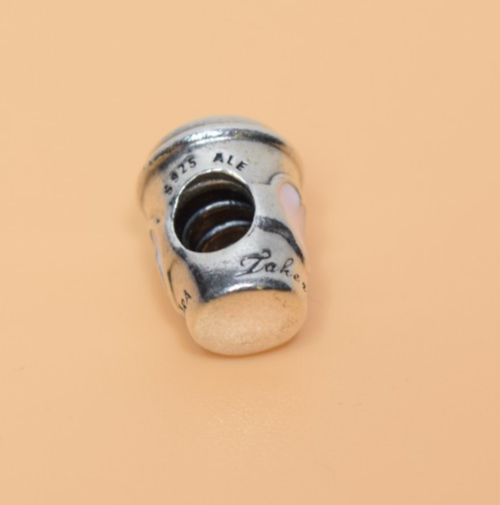 Pandora Silver Charm a Break Coffee Cup Charm 797185EN160 #2