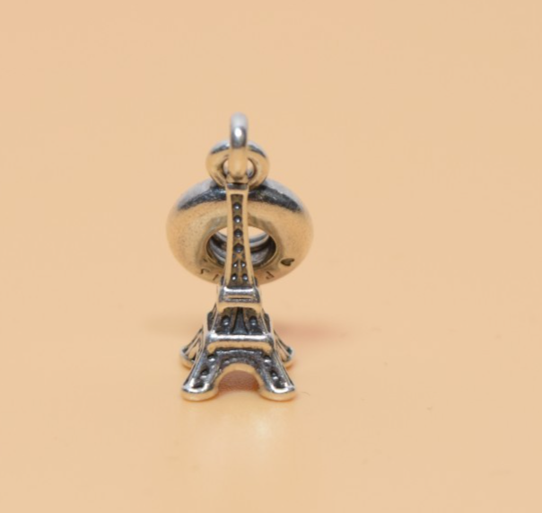 Pandora Sterling Silver Paris France Eiffel Tower Travel Dangle Charm #1