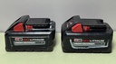 [11465-1] MILWAUKEE 48-11-1865 M18 Red Lithium XC 6.0 AH 18V High Output Batteries