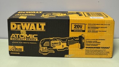 New DeWalt Atomic DCS354B 20v Brushless Cordless Oscillating Multi-Tool only