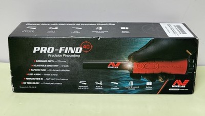 Minelab PRO-FIND 40 Waterproof Pinpointer with Speaker and LED Flashlight