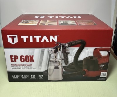 Titan EP 60X Fine Finishing HVLP Paint Sprayer -Brand New