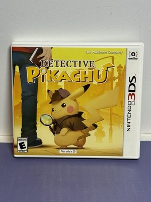 Detective Pikachu (Nintendo 3DS, 2018) CIB *TESTED