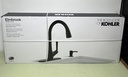 [11767-1, 11872-2] KOHLER Elmbrook Matte Black Pull-Down Sprayer Kitchen Faucet R22968-SD-BL - NEW