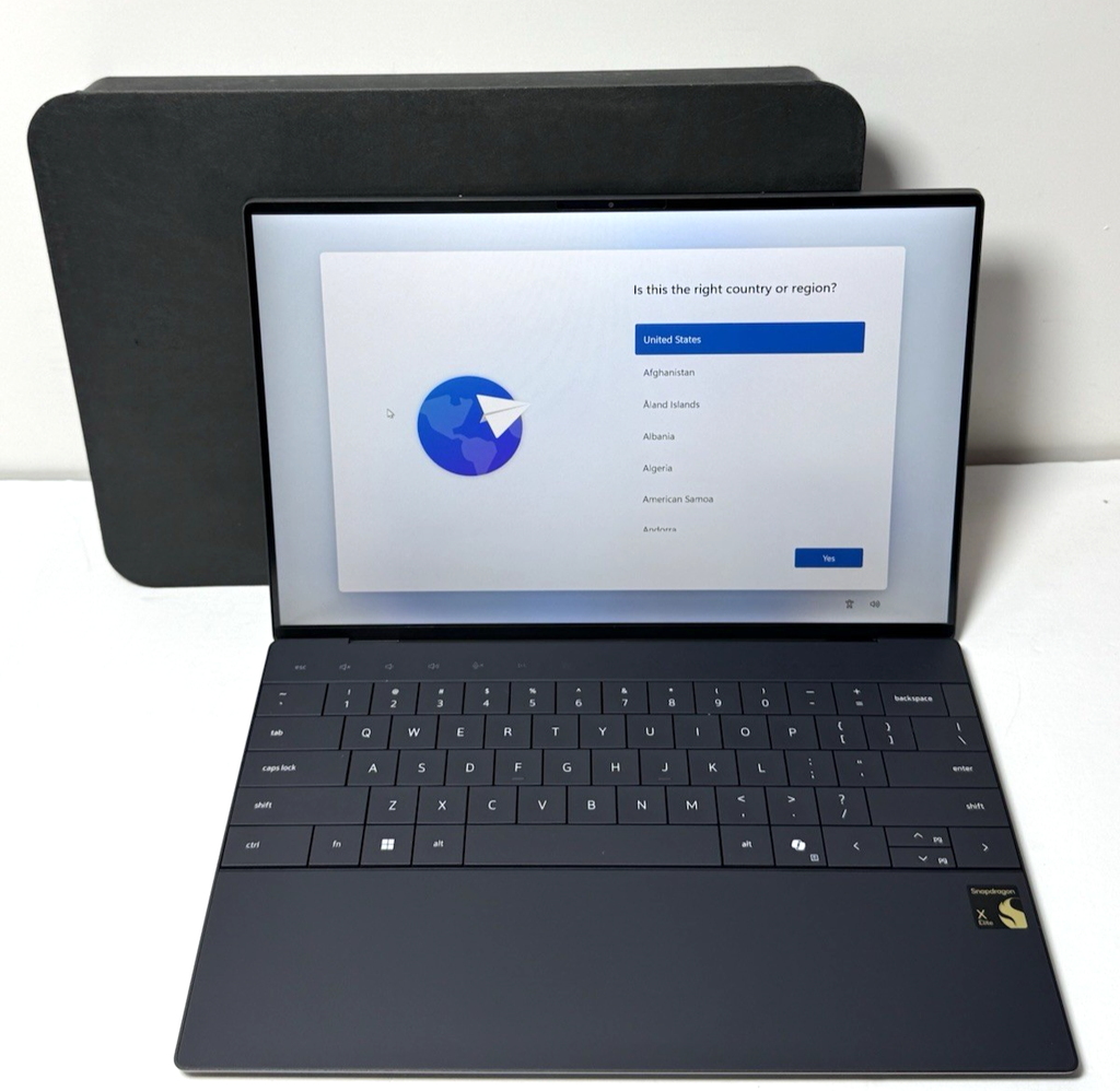 Dell XPS 13 9345 13.4" Snapdragon X Elite 16GB 512GB SSD, 5 cycles only