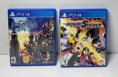 Kingdom Hearts III + Naruto to Boruto Shinobi Striker (PS4, Lot of 2)