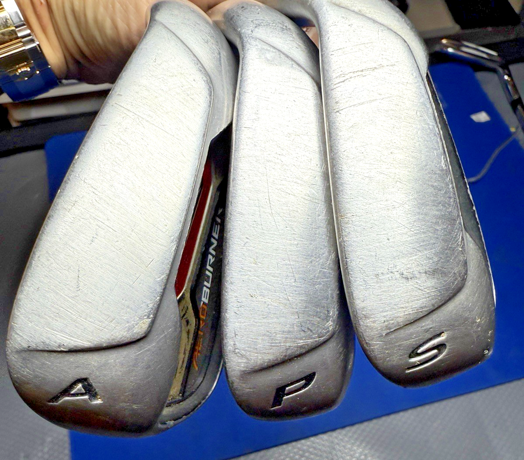 TaylorMade AeroBurner 3 Wedge set - AW, PW, SW - Mens Regular Flex Steel Right H