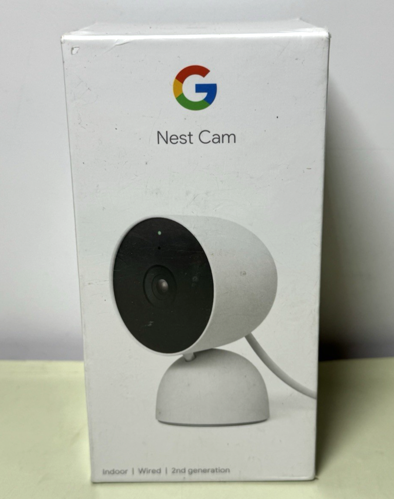 Google Nest Cam Indoor Wired Security Camera 2nd Gen GA01998-US-Sealed