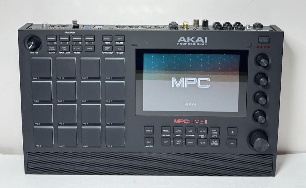 Akai MPC Live II Standalone Music Production Center – Tested, With Accessories