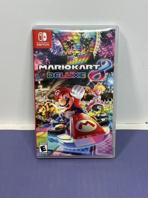 Mario Kart 8 Deluxe (Nintendo Switch, 2017) W/ Original Case