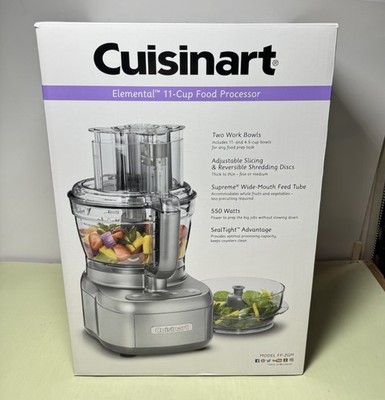 Cuisinart Elemental Food Processor with 11-Cup and 4.5-Cup Workbowls - FP-2GM