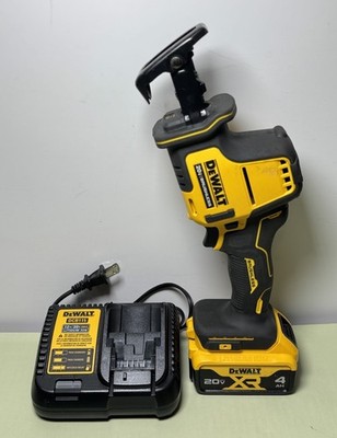 Dewalt DCS369 Atomic 20V Cordless Reciprocating Saw, 4AH Battery & Charger