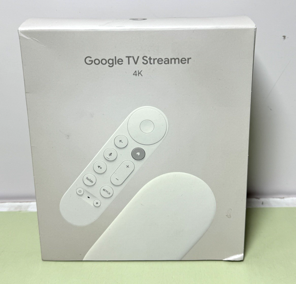Google TV Streamer 4K – Fast 4K Streaming with Voice Control for Smart TV