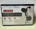 [12123-2, 12216-2] Delta Chamberlain Shower & Single Handle Faucet - Matte Black 142747-BL