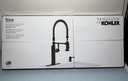 [12235-1] Kohler Sous Pro Faucet  Matte Black Finish With Soap Dispenser R10651-SD-BL NEW
