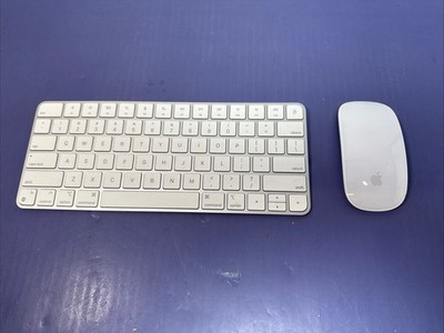 Apple Magic Keyboard (A2450) & Magic Mouse (A1657) Set Wireless Bluetooth