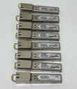 [frb from 12139] Lot of 8 Finisar FCLF-8521-3 Active Copper SFP Transceivers – Tested Pulls
