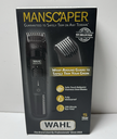 [12390-3] Manscaper Rechargeable Waterproof Body Hair  Wahl 5618-100 Groomer for Men-New