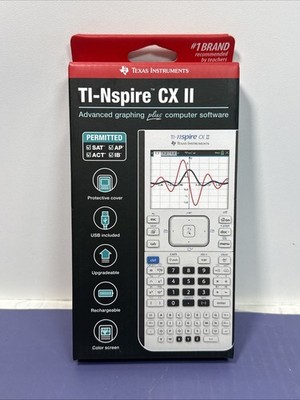 Texas Instruments TI Nspire CX II  Graphing Calculator New NIB Sealed