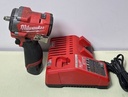 [12480-1] Milwaukee 2562-20 M12 FUEL 12V  Brushless Stubby 3/8" Impact 3.0ah batt+charger