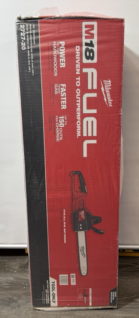 New Milwaukee FUEL 2727-20 Chainsaw 16" M18 Brushless Cordless 18 Volt Li-Ion