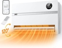 [12523-1] Dreo Smart Wall Heater Electric 1500W Adjustable Thermostat Oscillation Timer