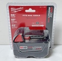 [12698-2] Milwaukee 48-11-1850 M18 XC 5.0 AH 18 Volt Capacity Battery -New Sealed