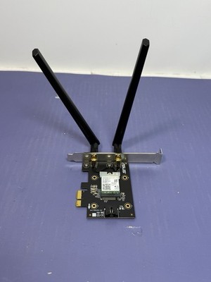 ASUS PCE-AX3000 Dual-Band Wi-Fi 6 (802.11ax) PCI-E Adapter w/ External Antennas
