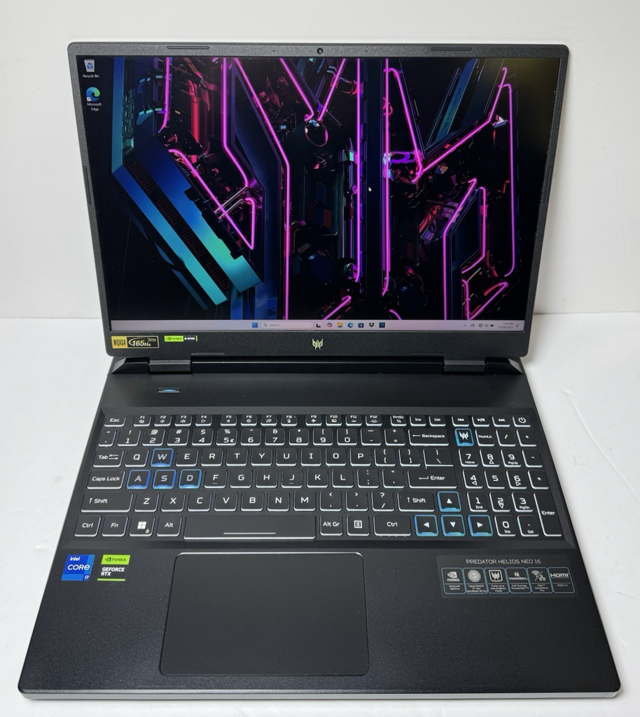 Acer Predator Helios Neo 16 i7-13700HX/RTX 4060, 32GB, 1TB SSD, W11H, 100% Batt