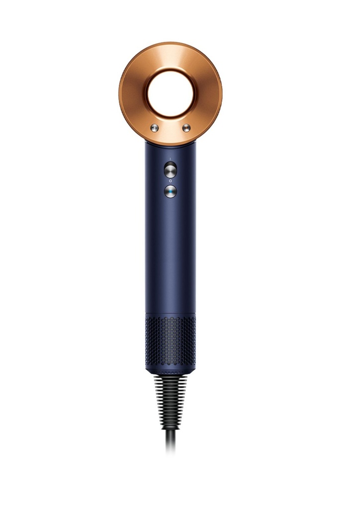 Dyson Supersonic Hair Dryer HD07 w. 4 Stylings - Prussian Blue / Rich Copper