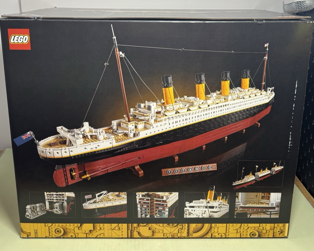 LEGO Icons: The Titanic (10294) ORIGINAL SEALED Box-9090 Pcs - FREE SHIPPING