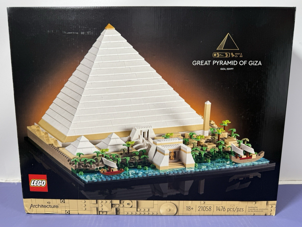 LEGO ARCHITECTURE: Great Pyramid of Giza (21058) FREE SHIPPING!
