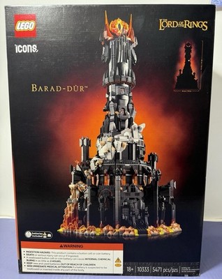 LEGO Lord of the Rings Barad-dûr 10333 - 5,471-Piece Tower Set FREE SHIPPING