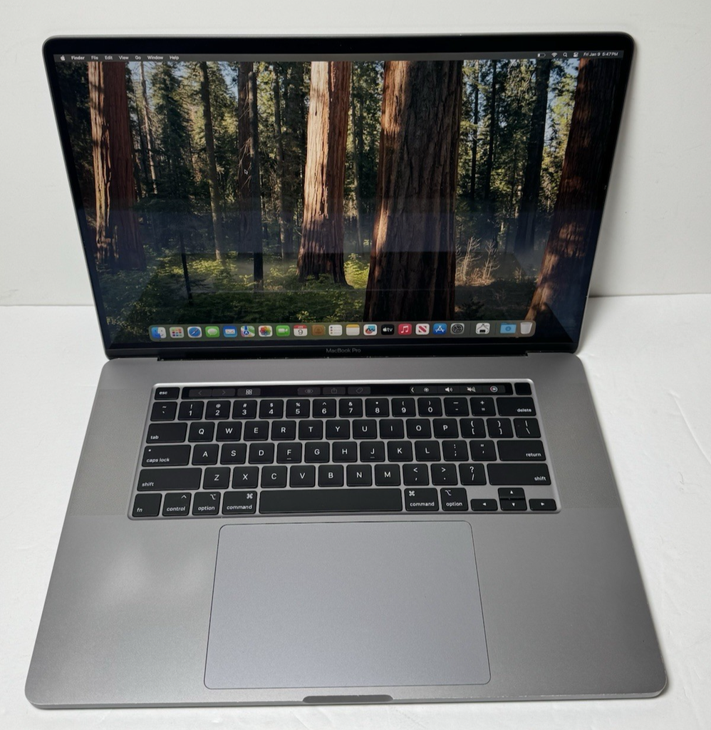 MacBook Pro 16"Touch Bar Silver 2019 2.6 GHz i7 32GB 512GB Radeon Pro 5500M
