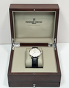 [10355-2] Frederique Constant Slimline Automatic FC-306S4S6 Mens Silver Dial Black Slim