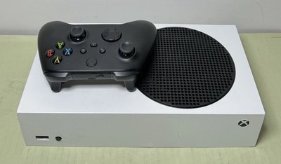 Microsoft Xbox Series S 512GB Console Gaming System White with controller/cables