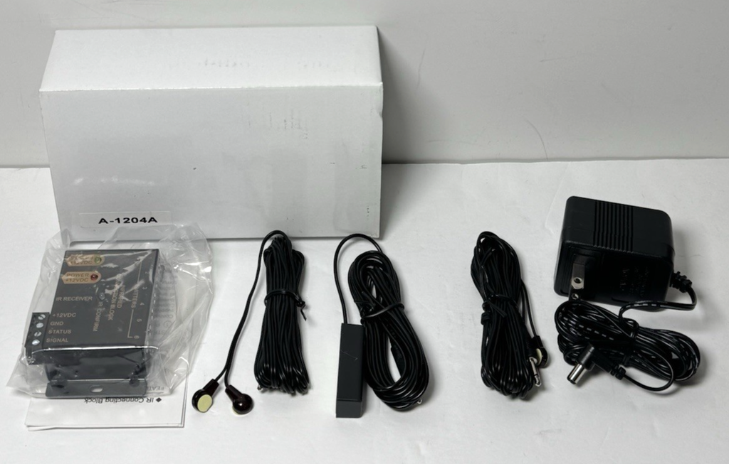 IR Repeater Extender Infrared Remote Control Kit Emitter Blaster Receiver Cable