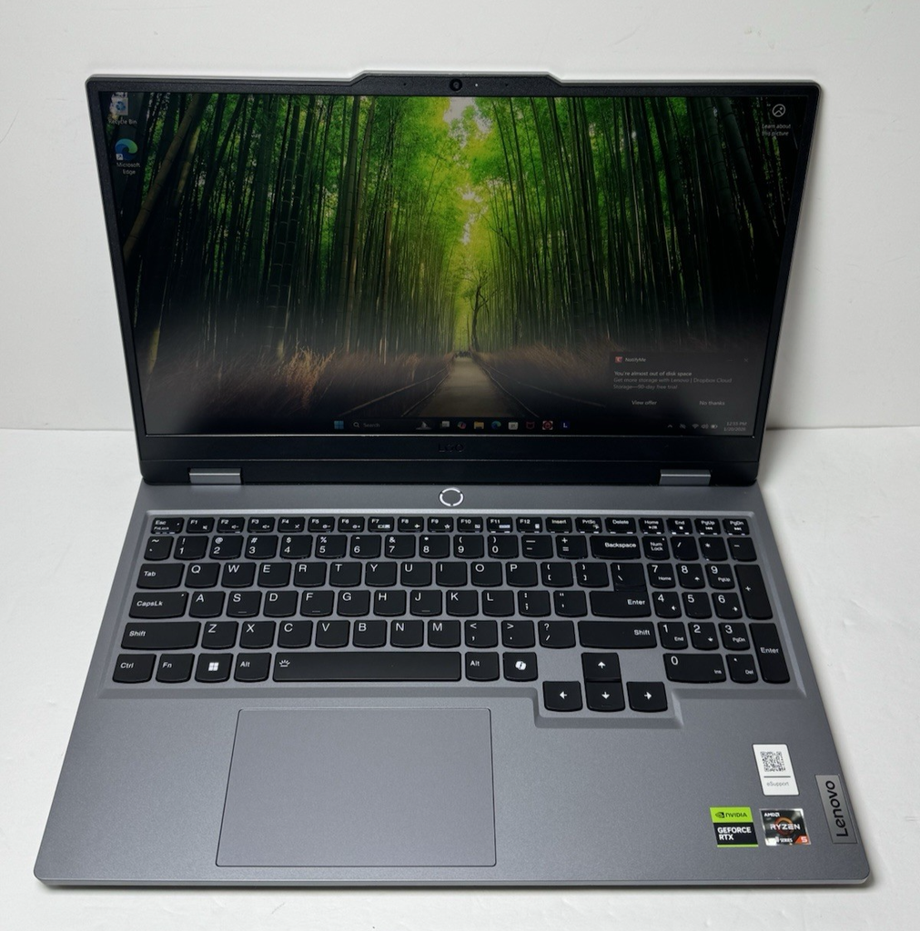 Lenovo LOQ 15.6" Gaming Laptop AMD Ryzen 5 7235HS 12GB RAM RTX 4050 512GB SSD