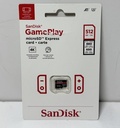 [12927-3] SanDisk MicroSD Express 512 GB GamePlay Memory Card-Brand New