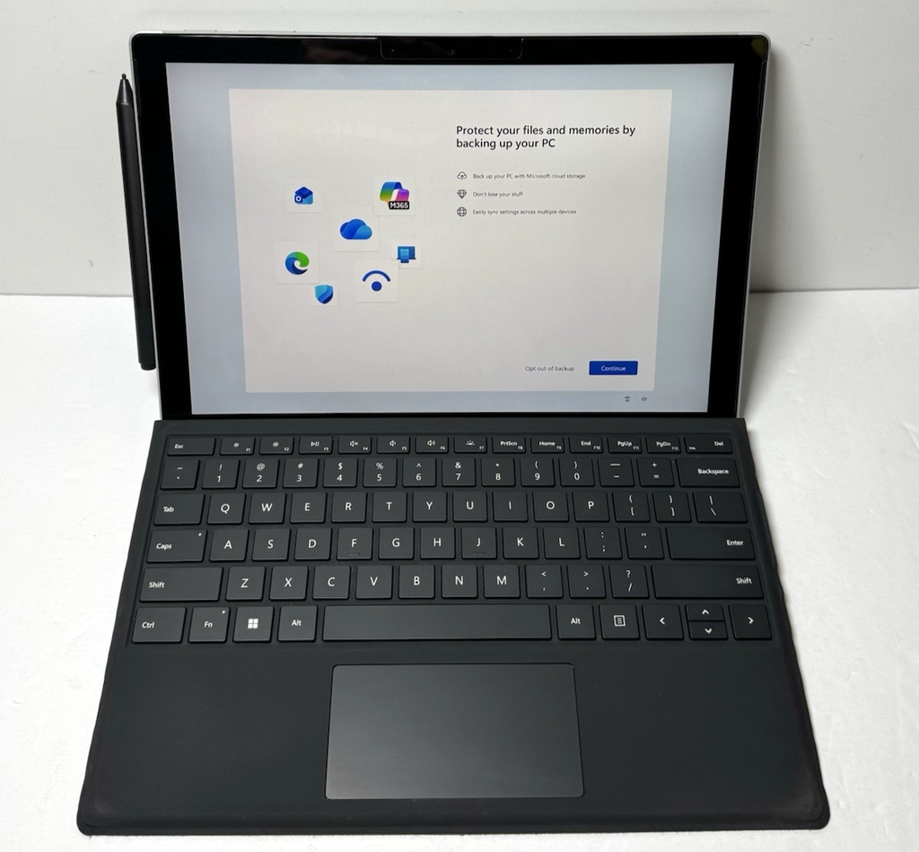 Microsoft Surface Pro 7 Plus 1960 Intel i5-1135G7 8 GB RAM 128GB SSD 75% BATTERY