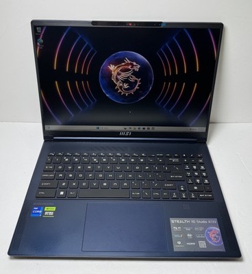 MSI Stealth 16 Studio A13VG 16", 32GB, 1TB SSD,  i7-13620H, RTX 4070, 90% batt