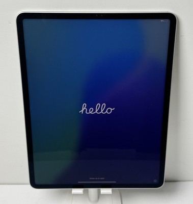 Apple iPad Pro 12.9" 5th Gen 128GB Silver WiFi Only, 89% battery, A2378