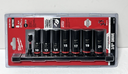 [13085-5] Milwaukee 49-66-7021 8PC SHOCKWAVE  Impact Duty 3/8" Drive Metric Deep - 8 Piece
