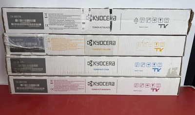 Genuine Kyocera TK-8517 KCMY Toner Cartridge Set of 4 for TASKalfa 5052ci 6052c