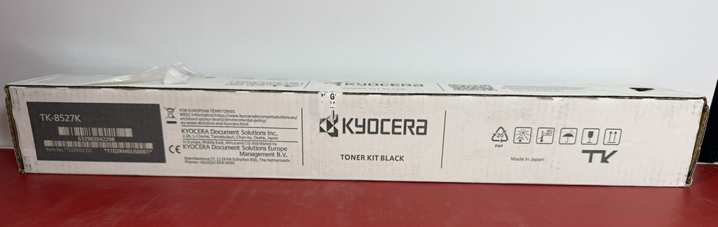 Kyocera TK8527K Black Toner Cartridge for TASKalfa 3552/3553/4052/4053CI Genuine