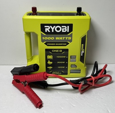RYOBI 18V 1000-Watt Max 12-Volt Automotive Power Inverter RYi1030AVNM