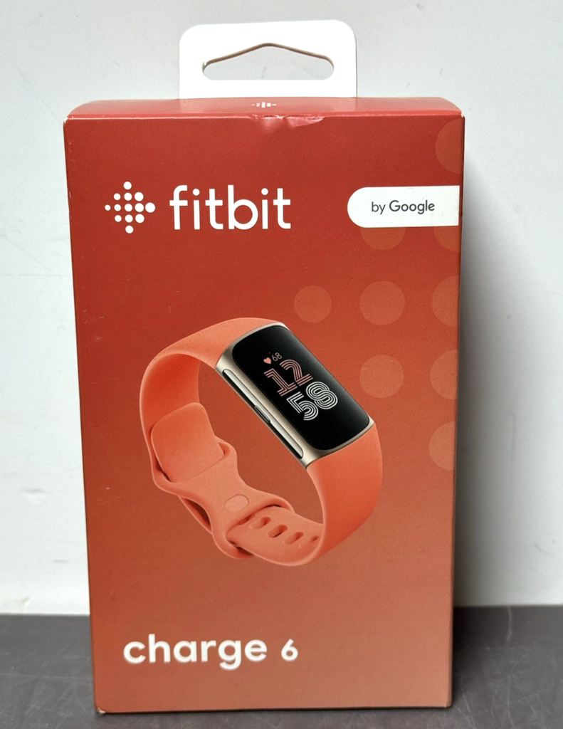 Fitbit Charge 6 Activity Fitness Tracker Heart Rate Google Apps