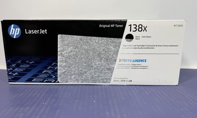 HP 138X Black High Yield Toner Cartridge for LaserJet Pro Printers W1380X 11/25